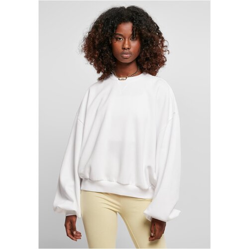UC Ladies Women&amp;#039;s Oversized Triangle Crew Neck White Slike