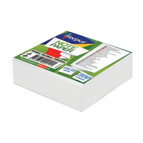  Refil za kocku Forpus 85 x 85 mm, bijele boje Slike