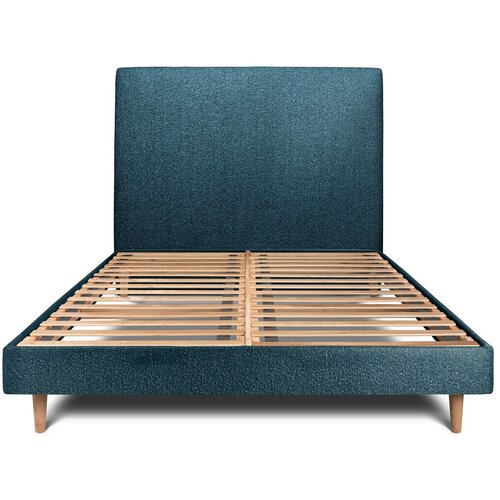 Sommeil de plomb 135x190 cm postelja z oblazinjenim vzglavjem - Blago Oblazinjena kodrasti učinek, (21612938) Cene