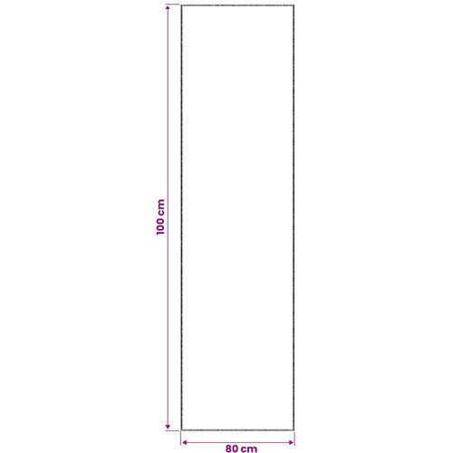  Tepih Siva 80 x 100 cm 100% poliester 3 mm Mogu se prati Slike