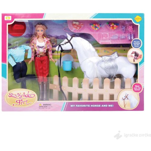 Defa Lucy lutka sa konjem i dodacima Slike