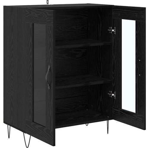  Kreveta Crni hrast 69,5 x 34 x 90 cm Konstruirano drvo Slike