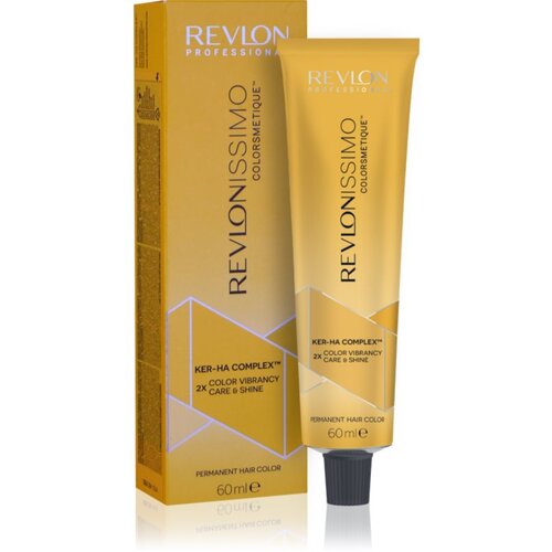 Revlon Professional Revlonissimo Colorsmetique Golden Shades permanentna barva za lase za tople blond odtenke 5.3 60 ml Cene