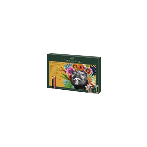 Faber-Castell Bojice Polychromos & Pitt, 48 komada + gumica i olovke Cijene