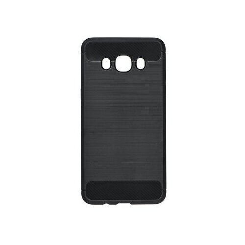  Gumijasti / gel etui Carbon za Samsung Galaxy J7 (2016) - črni Slike