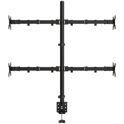  nosač za monitor crni čelični vesa 75/100 mm Slike