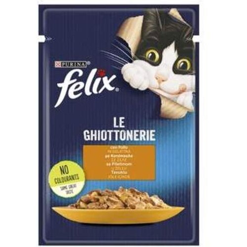 Felix hrana za mačke sos piletina 85gr Slike