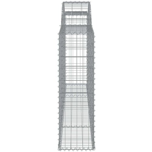  Lučne gabionske košare 5 kom 300x30x100/120cm pocinčano željezo Cene
