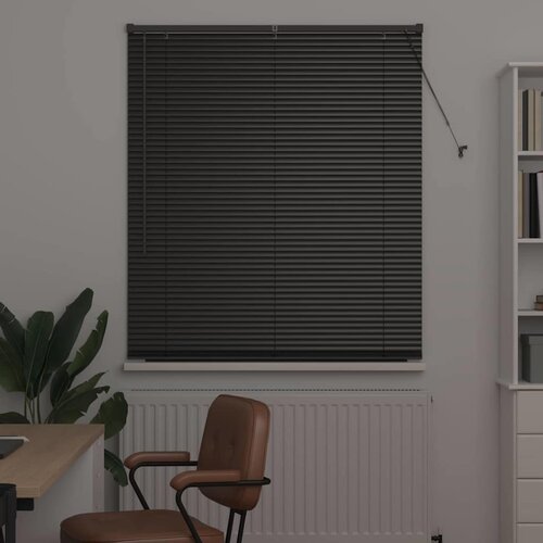  Venecijanski zastore Crna 175 x 115 cm Aluminij Slike