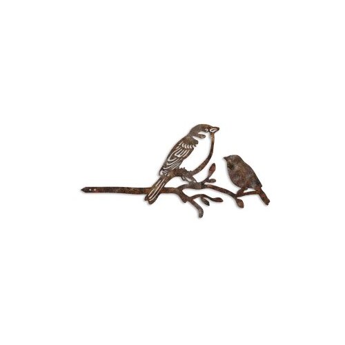 Wallxpert Dekorativna figura Bird On The Branch 02, 40x20 cm, 1.5 mm Slike
