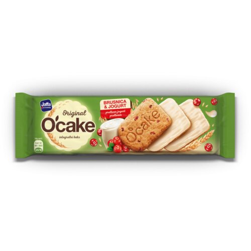 O CAKE keks jaffa brusnica & jogurt 152g Cene