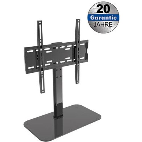 Transmedia Kompaktno stojalo za zaslone 32 - 55 “(81 - 140 cm), obremenitev do 40 kg, višina nastavljiva do max. 650 mm, osnovna plošča: 480 x 280 mm, izdelana iz varnostnega stekla HP2BL TV st, (20434574) Cene
