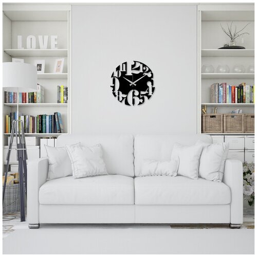 Wallity Zidni sat Enzoclock - S001, 48x48 cm Cijene