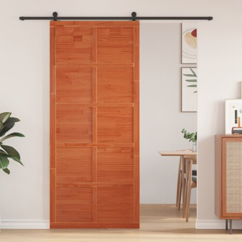 vidaXL Smeđa 80 x 210 cm Masivna borovina Cijene