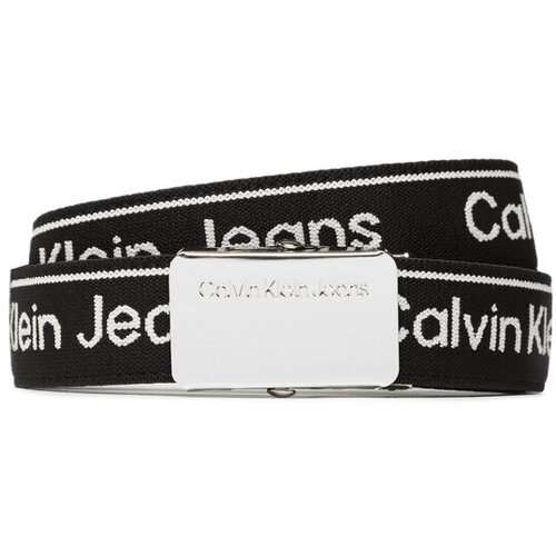 Calvin Klein Jeans Remen crna / bijela Slike