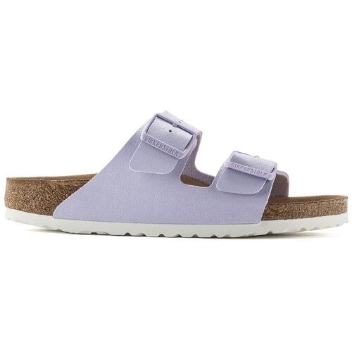 Birkenstock Arizona Vegan Synthetik Narrow - Lavender Fog Ljubičasta Slike