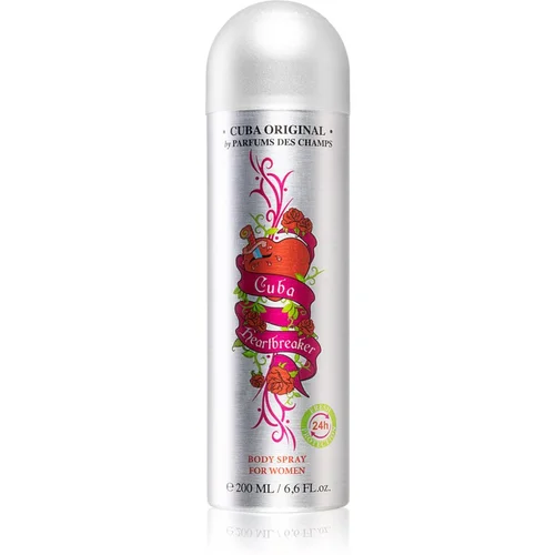 Cuba Heartbreaker deospray za žene 200 ml