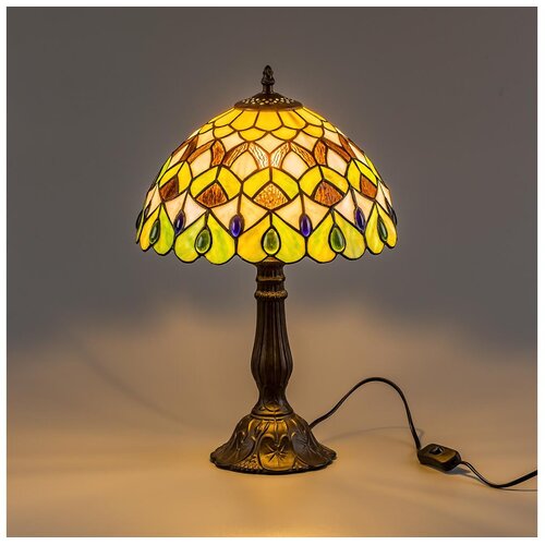 Brilagi tiffany vitražna stona lampa margaret 1xE27/40W/230V Cene
