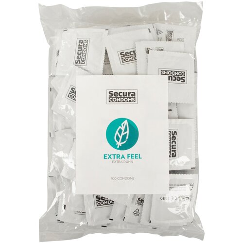 Secura Extra Feel - izredno tanek kondom (100 kos) Slike