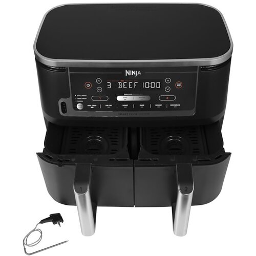 Air fryer NINJA AF451EU dupla korpa/2470W/9.5L/crna Cene