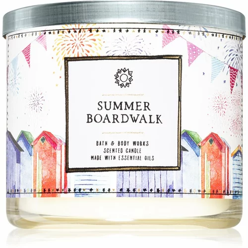 Bath & Body Works Summer Boardwalk mirisna svijeća 411 g