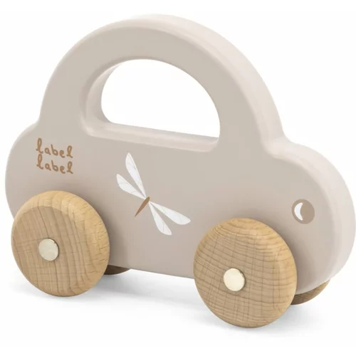 Label Label Little Car igrača iz lesa Nougat 1 kos