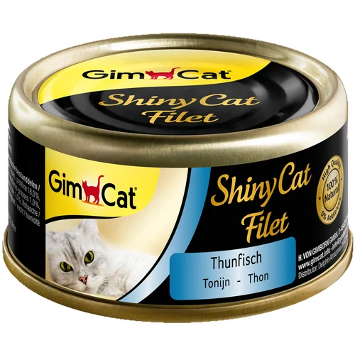 Gimcat Ekonomično pakiranje: ShinyCat 24 x 70 g - Tunjevina