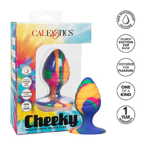 California Exotic Novelties Analni čep &amp;quot;Cheeky Swirl Plug&amp;quot; - srednji (R14651) Slike