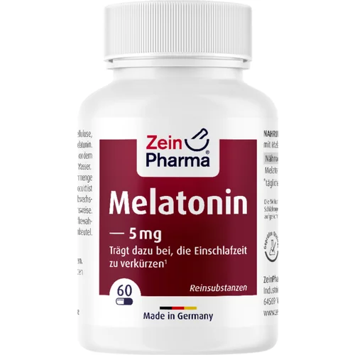 ZeinPharma Melatonin 5 mg - 60 kaps.