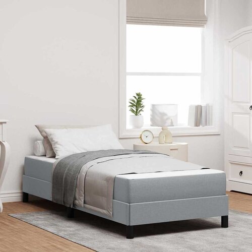 vidaXL Krevet s opruga kutije Ostalo Svjetlosiva 90 x 200 cm tkanina Cene