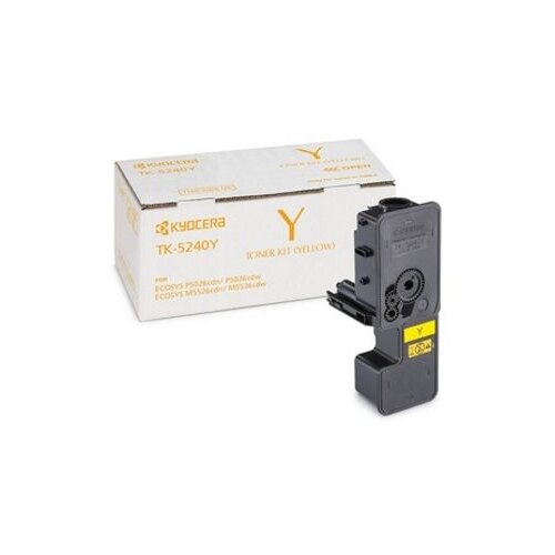 Kyocera TON toner TK-5240Y yellow up to 3,000 pages according to ISO/IEC 19798 Slike