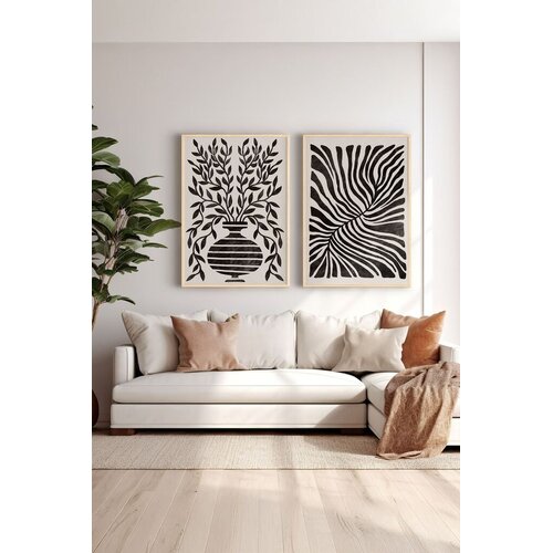 Wallity Uokvirena slika Ersy2Limodel26, 33x48 cm, 2 dijela Cene