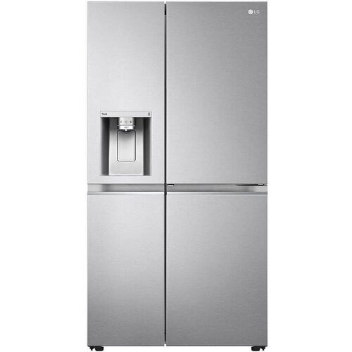 LG GSJV91BSAE Side by Side hladilnik, 635 L, M: 179 cm, Total No Frost, razpr&amp;scaron;ilnik za vodo, držalo za steklenice, E energijski razred, srebrne barve - Slike