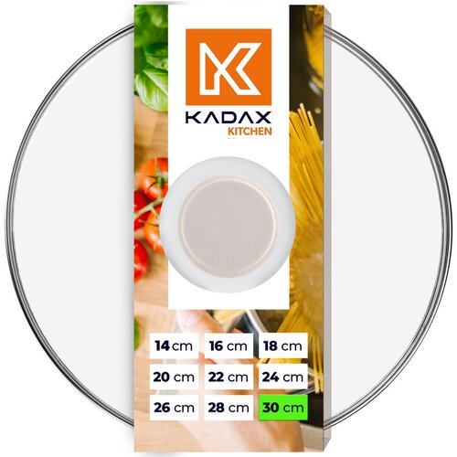 KADAX Stekleni pokrov 30 cm Univerzalni toplotno odporni pokrov za lonce in ponev, (5000355978) Cene