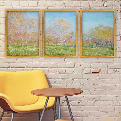 Wallity Set uramljenih slika 3AC_UN3896329, 3 Dela Cene