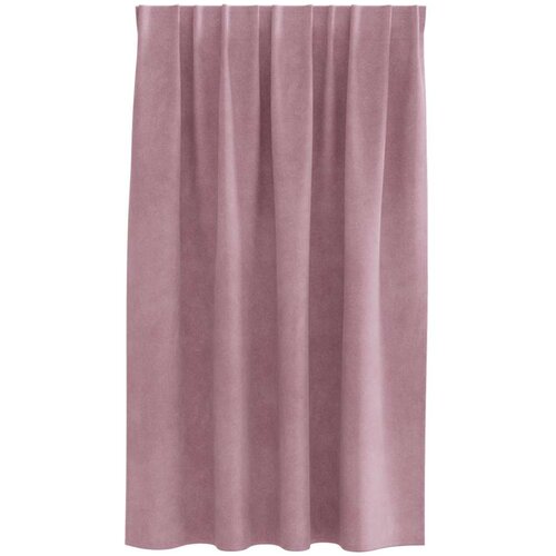  Zastore za zamračivanje s trakama 2 kom Tamno ružičasti pli&amp;scaron; Slike