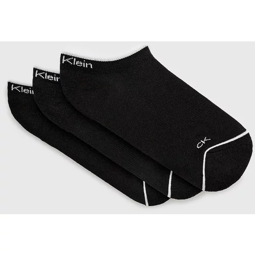 Calvin Klein Čarape za žene, boja: crna