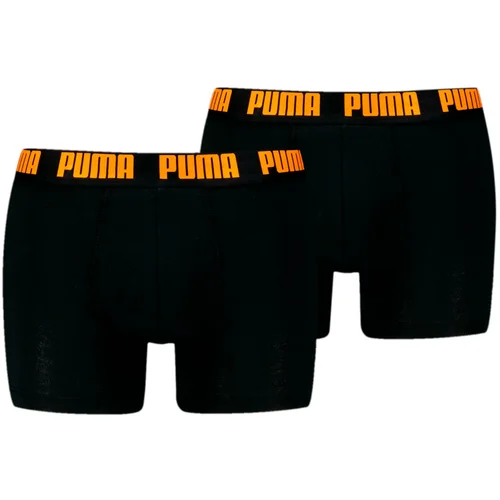 Puma 2PACK men's boxers black