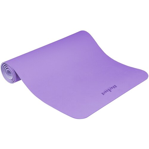 Rebel ACTIVE Strunjača prostirka za jogu, pilates i fitnes 183x61 cm debljina 4 mm TPE ljubičasta RBA-3157-2PU Slike