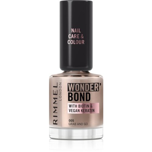 Rimmel London Wonder&amp;#039;Bond lak za nohte odtenek 12 ml Slike