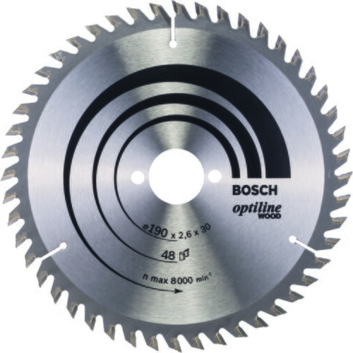 Bosch list kružne testere optiline wood 2608640617, 190 x 30 x 2,6 mm, 47 Cene
