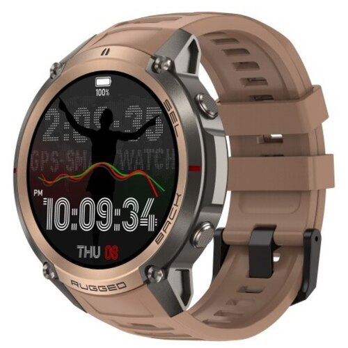 INF Pametna ura 1.43 inch AMOLED, Multi-GNSS, 5ATM in Bluetooth klici Gold, (5000306705) Cene
