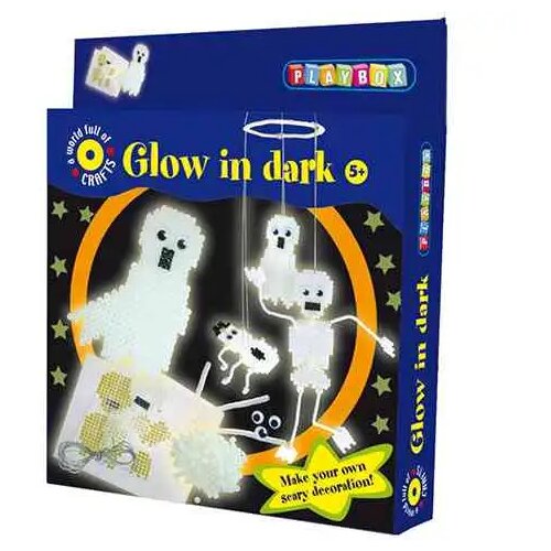 Playbox Fluorescentni duhovi kreativni set sa biserima Cene