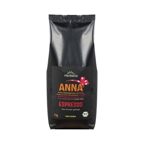 Herbaria bio espresso &amp;quot;anna&amp;quot; cela zrna - 1 kg Slike