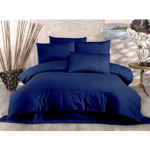  lilyum - dark blue dark blue single quilt cover set (de) Cene
