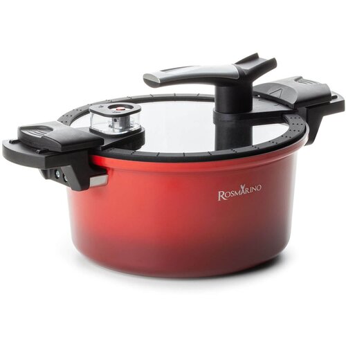 Rosmarino Lonec za kuhanje pod tlakom s pametno pokrovko 5 l - 24 cm, (5000257795) Cene