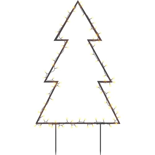 vidaXL Božična svetlobna dekoracija s konicami drevo 80 LED 60 cm, (20886967) Cene