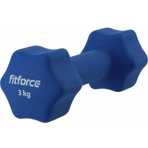 Fitforce FDBN 3 KG Bučica za jednu ruku, tamno plava, veličina