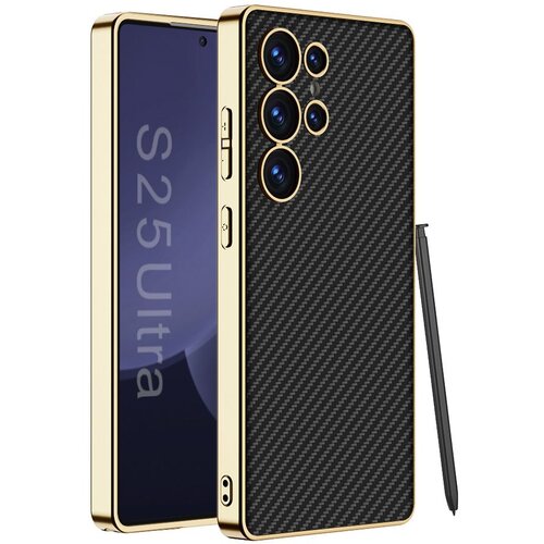  Maska S GOLD LINE za Samsung S938B Galaxy S25 Ultra 5G/ karbon Cene