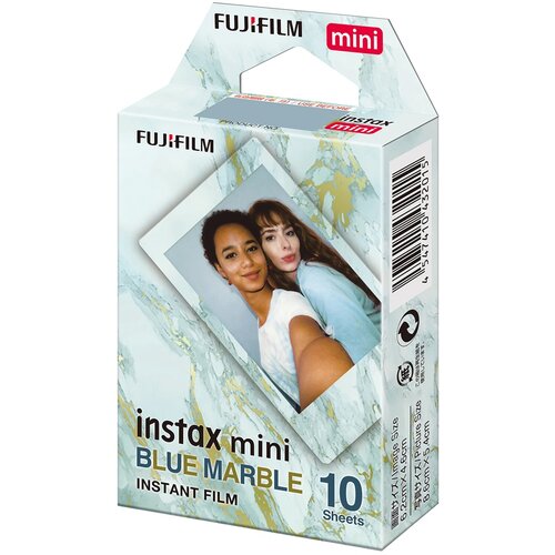 Fujifilm Instax Mini foto papir BLUE MARBLE Slike